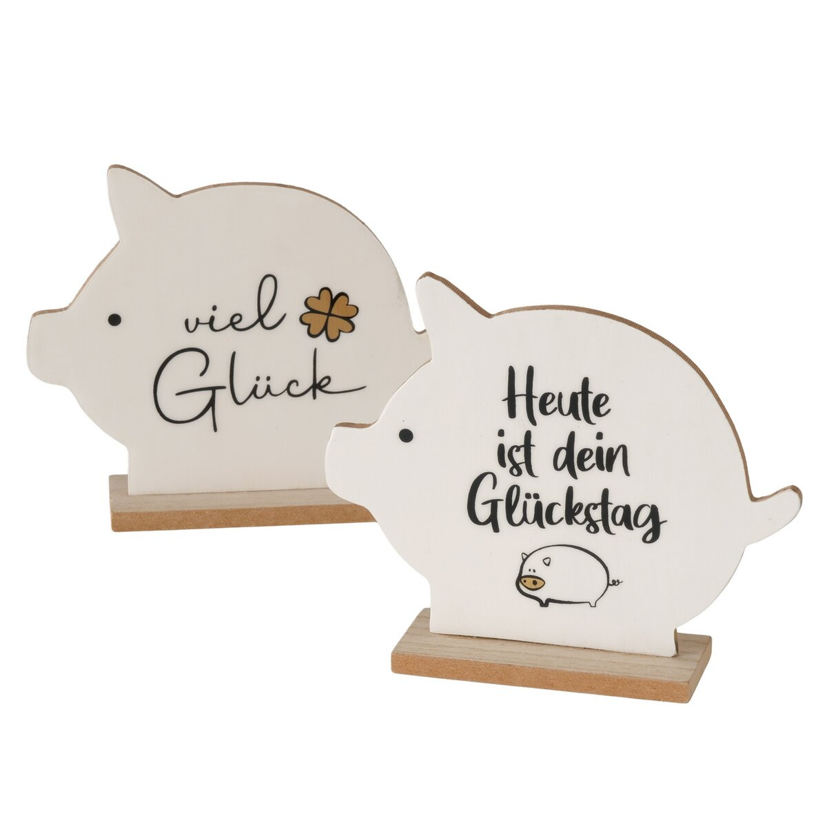 Dekofigur GLÜCK