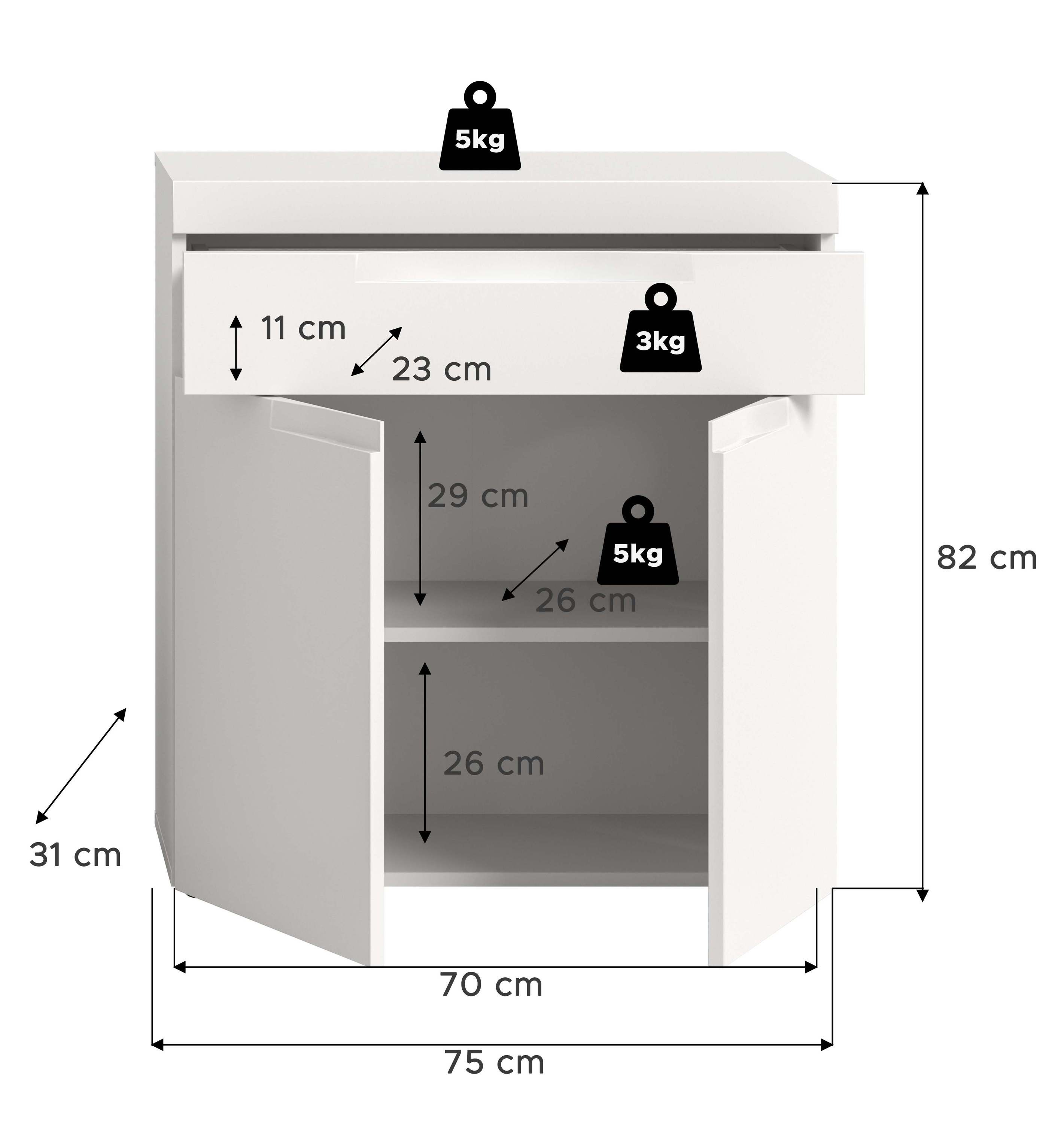 Midischrank VIANA