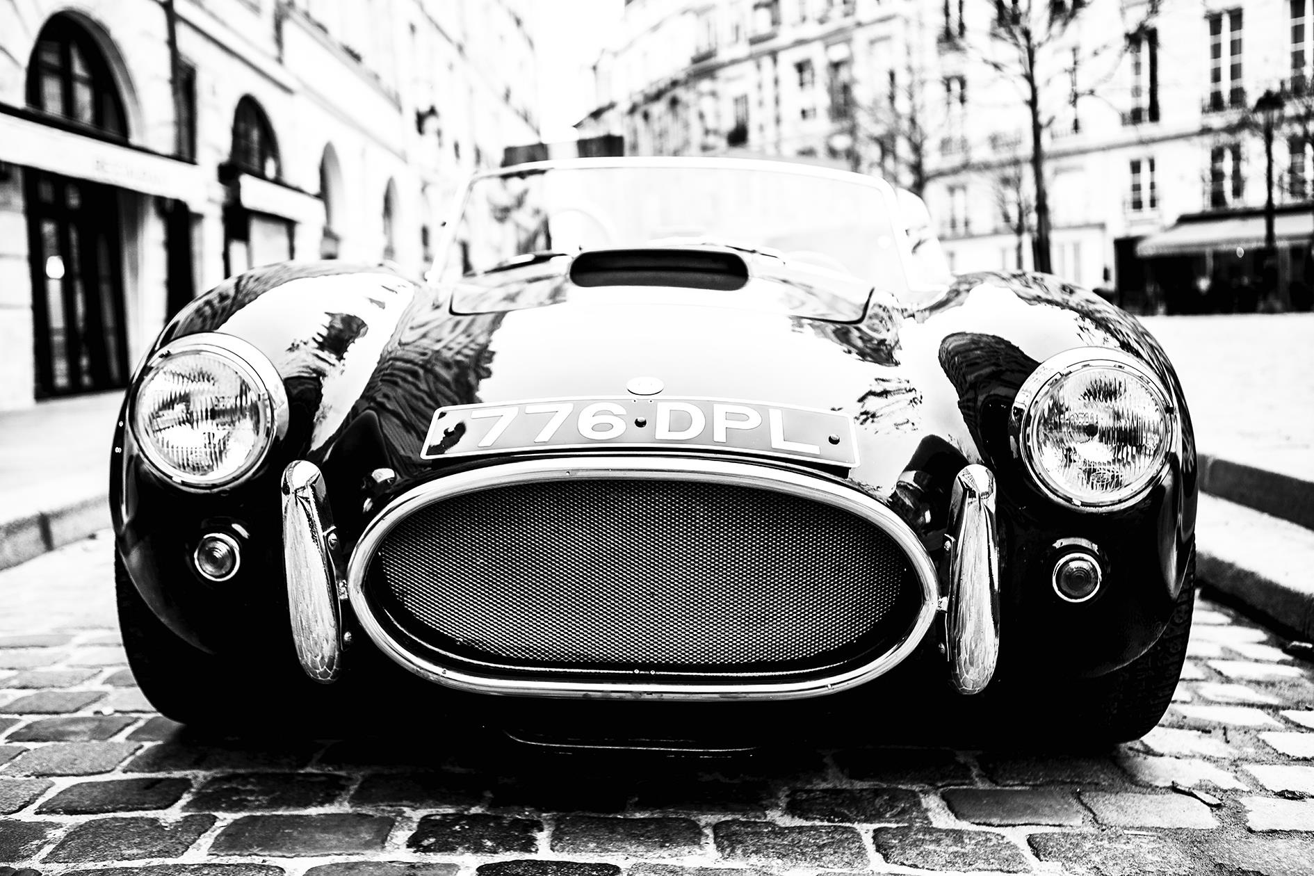 Alu-Dibond Bild Abstrakte Cars