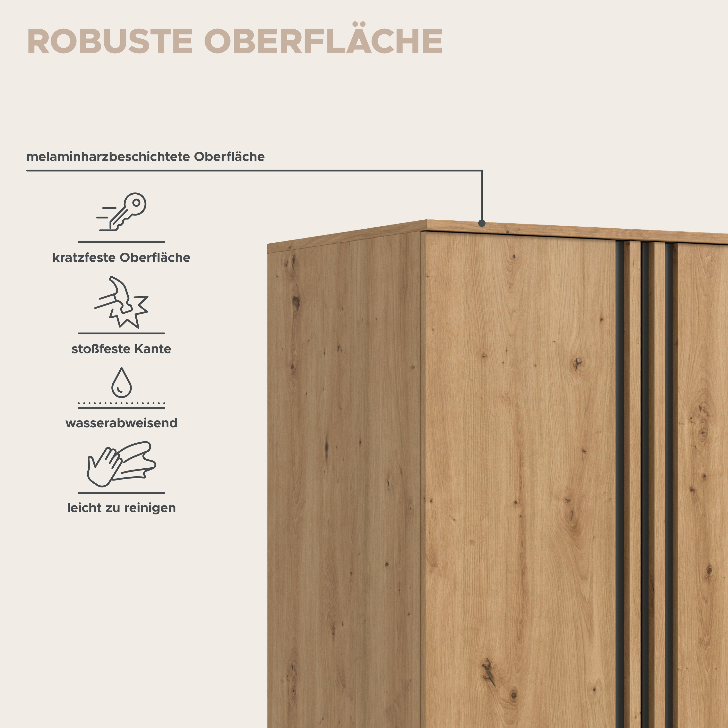Kleiderschrank TOFTA