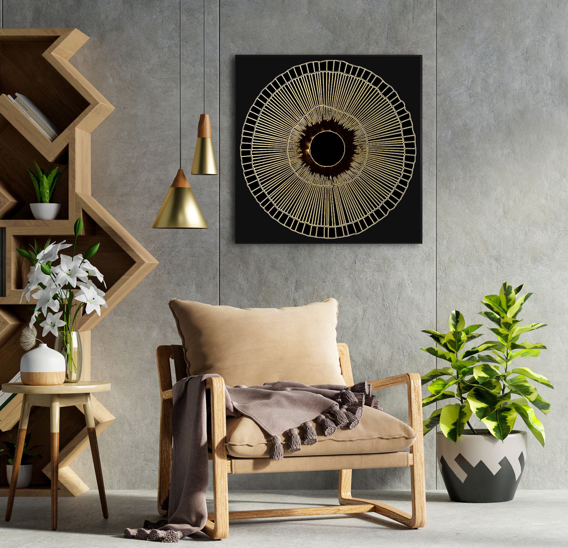 Leinwandbild Abstrakte Kunst