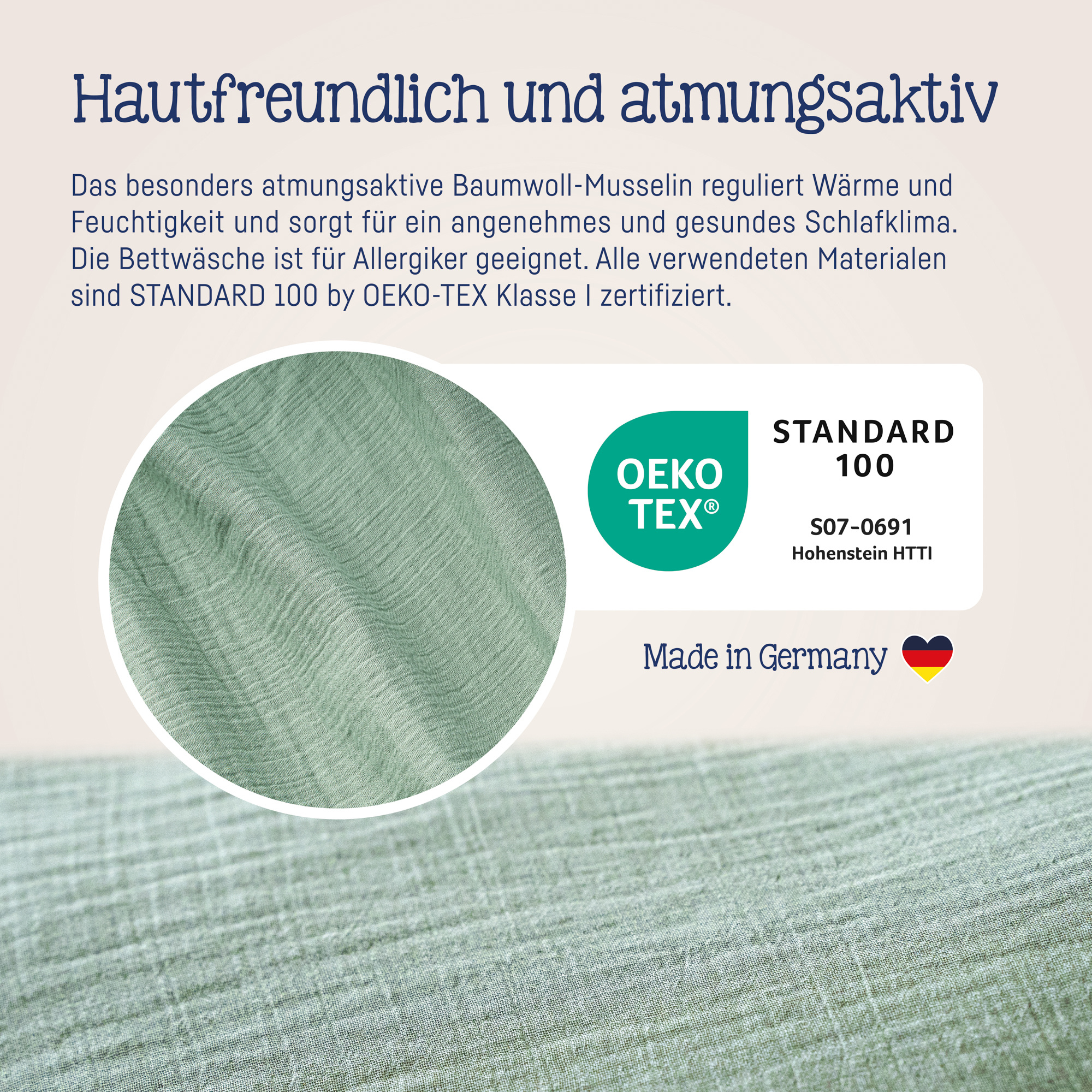 Bettwäsche ZÖLLNER Musselin