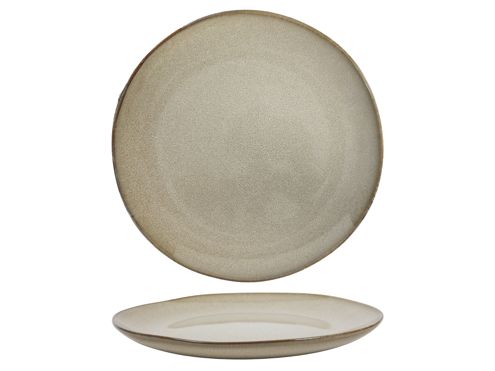 Speiseteller SEPIA beige