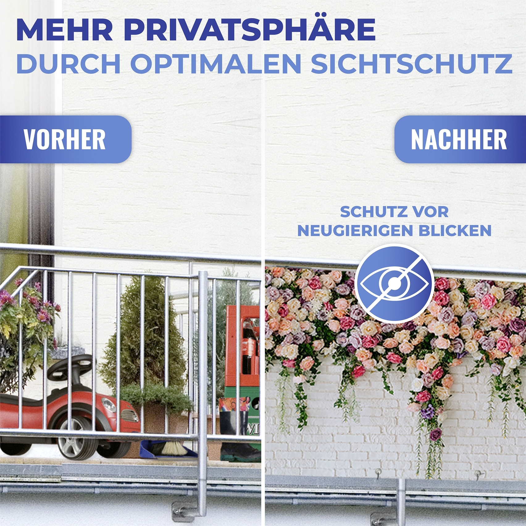 Balkon-Sichtschutz