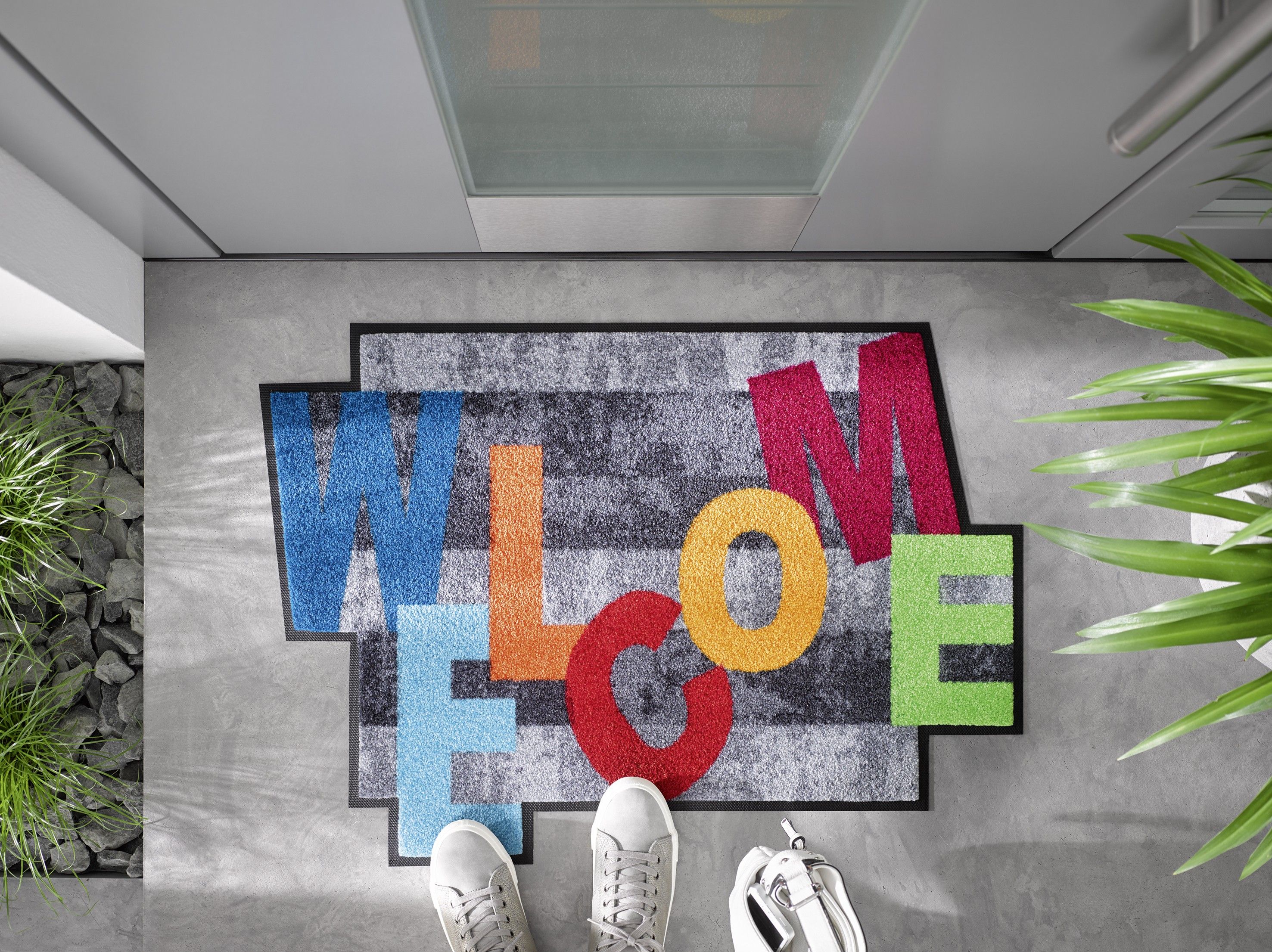 Fußmatte Crazy Welcome