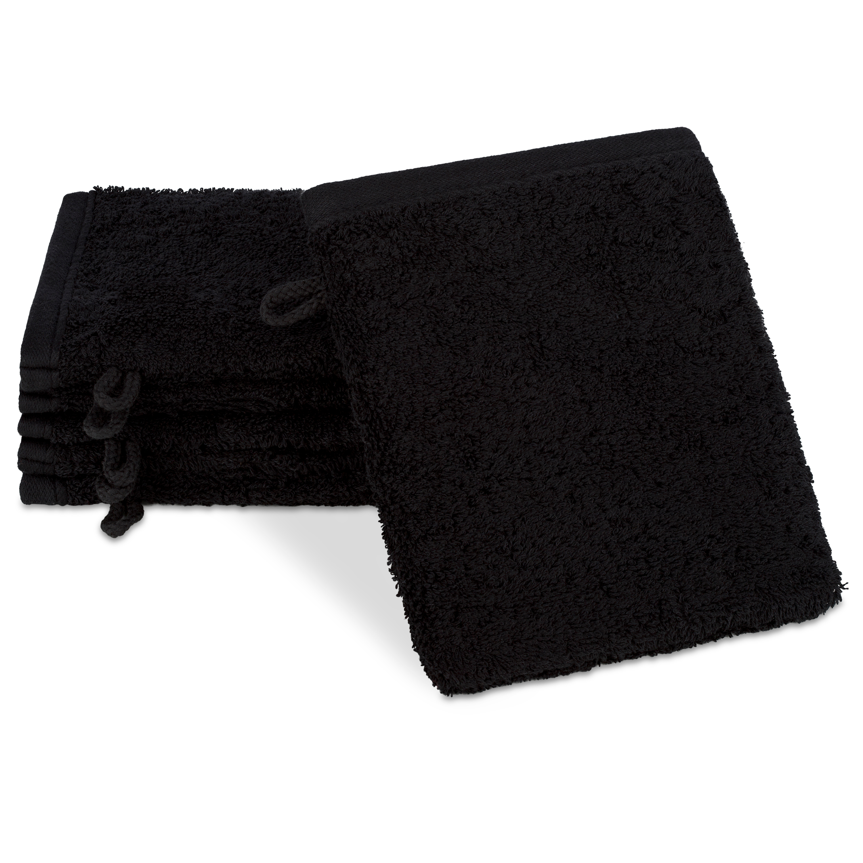 Waschhandschuh VITA schwarz