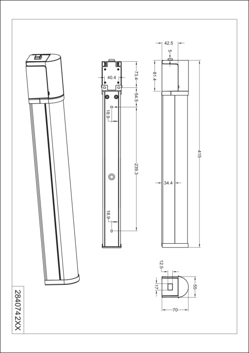 Wandleuchte PIERA