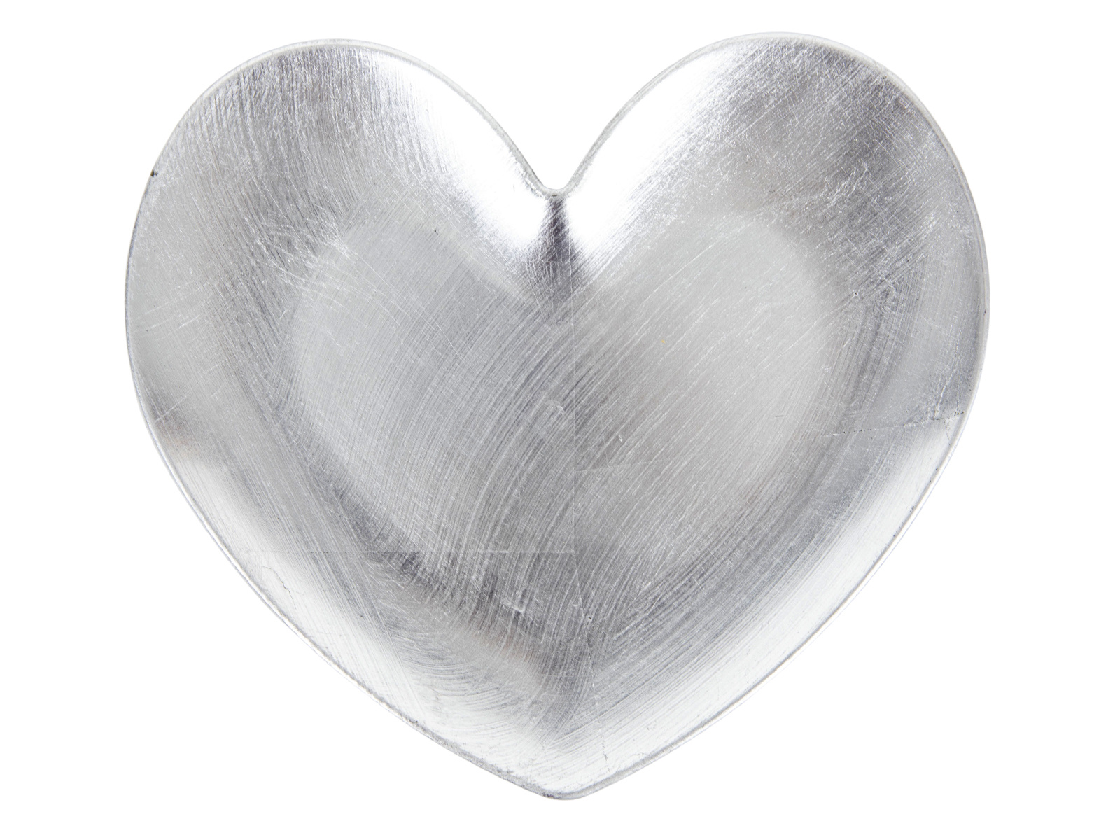 Tablett HEART silber