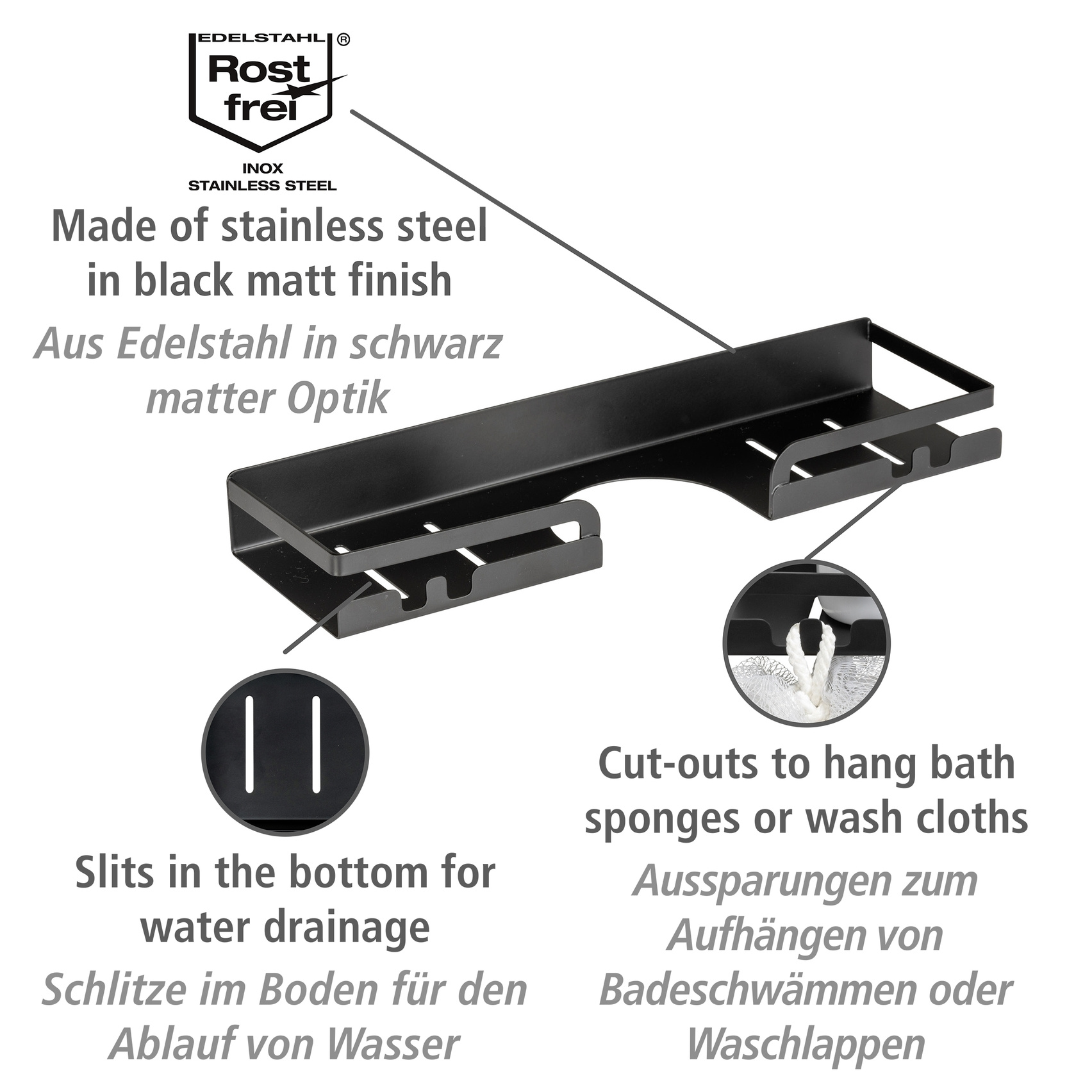 Duschstangencaddy ALTARELLA
