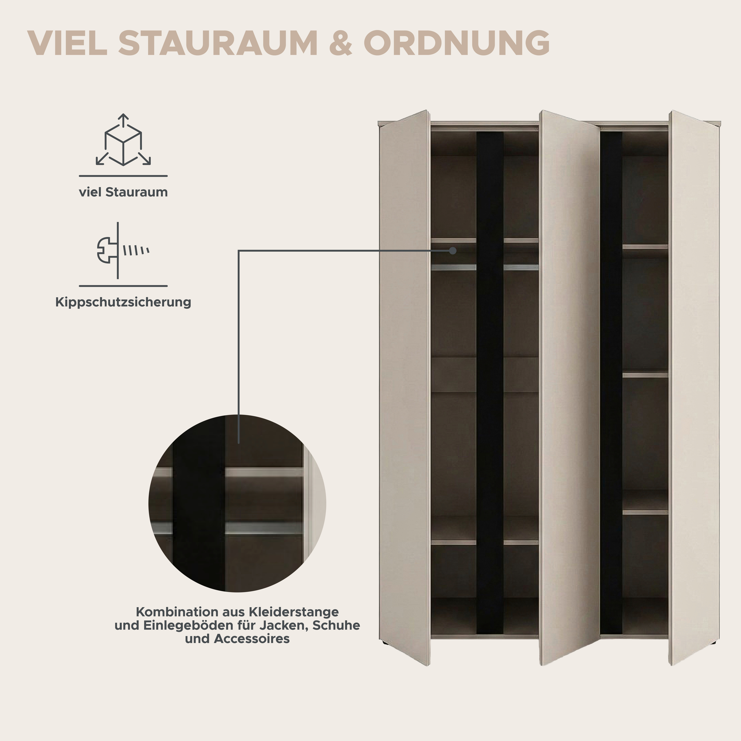 Kleiderschrank AMARA