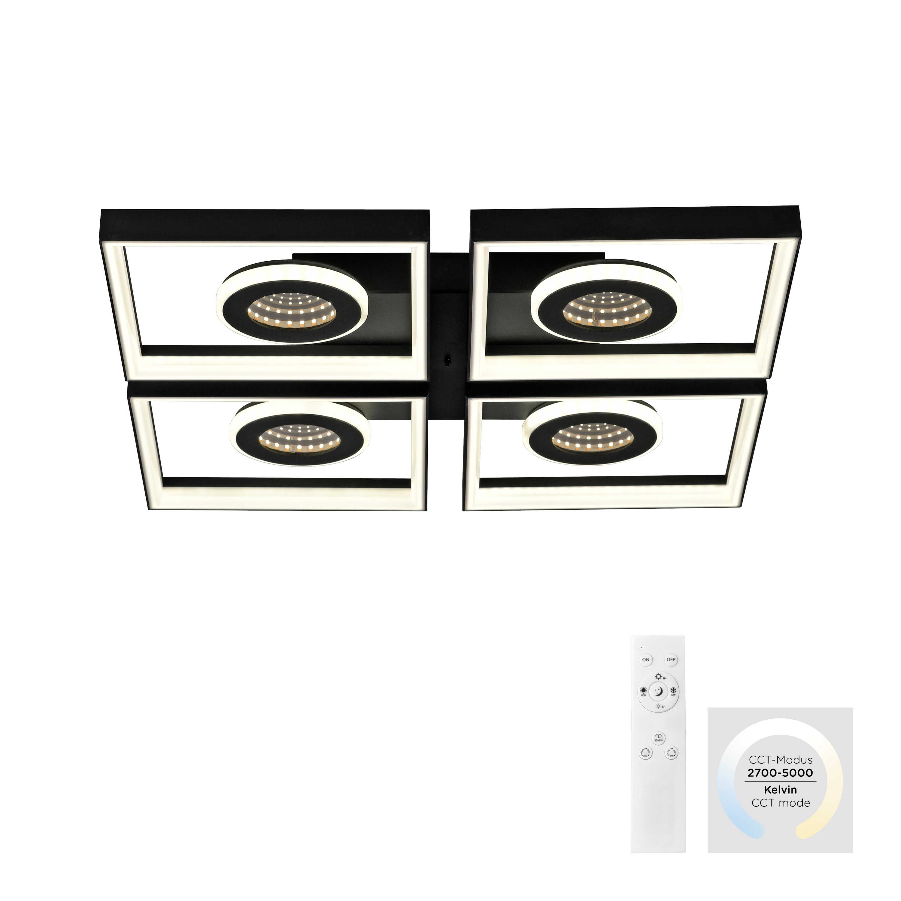 Deckenleuchte TRAFORO LED