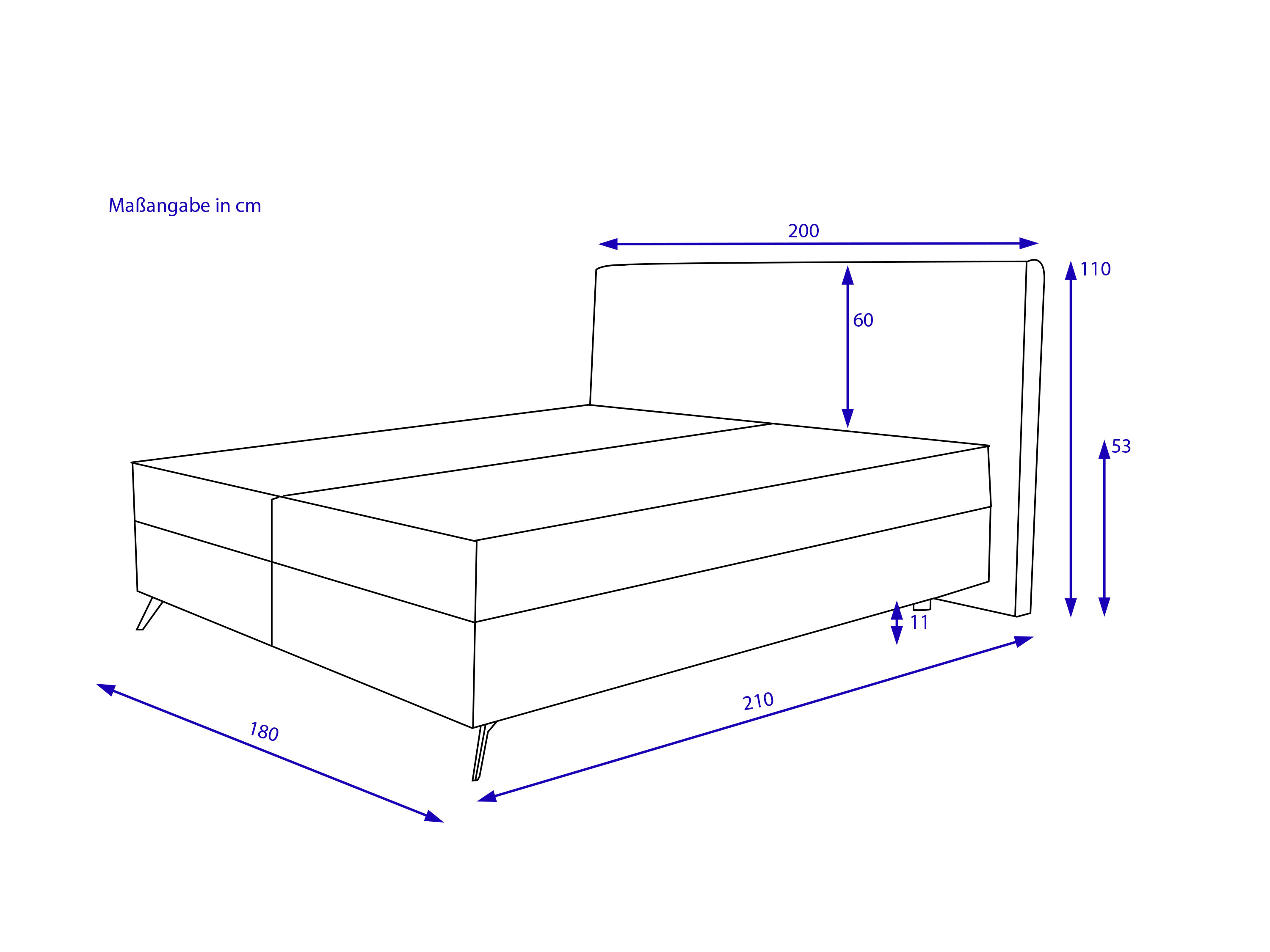 Boxspringbett SANSIBAR SVENDBORG