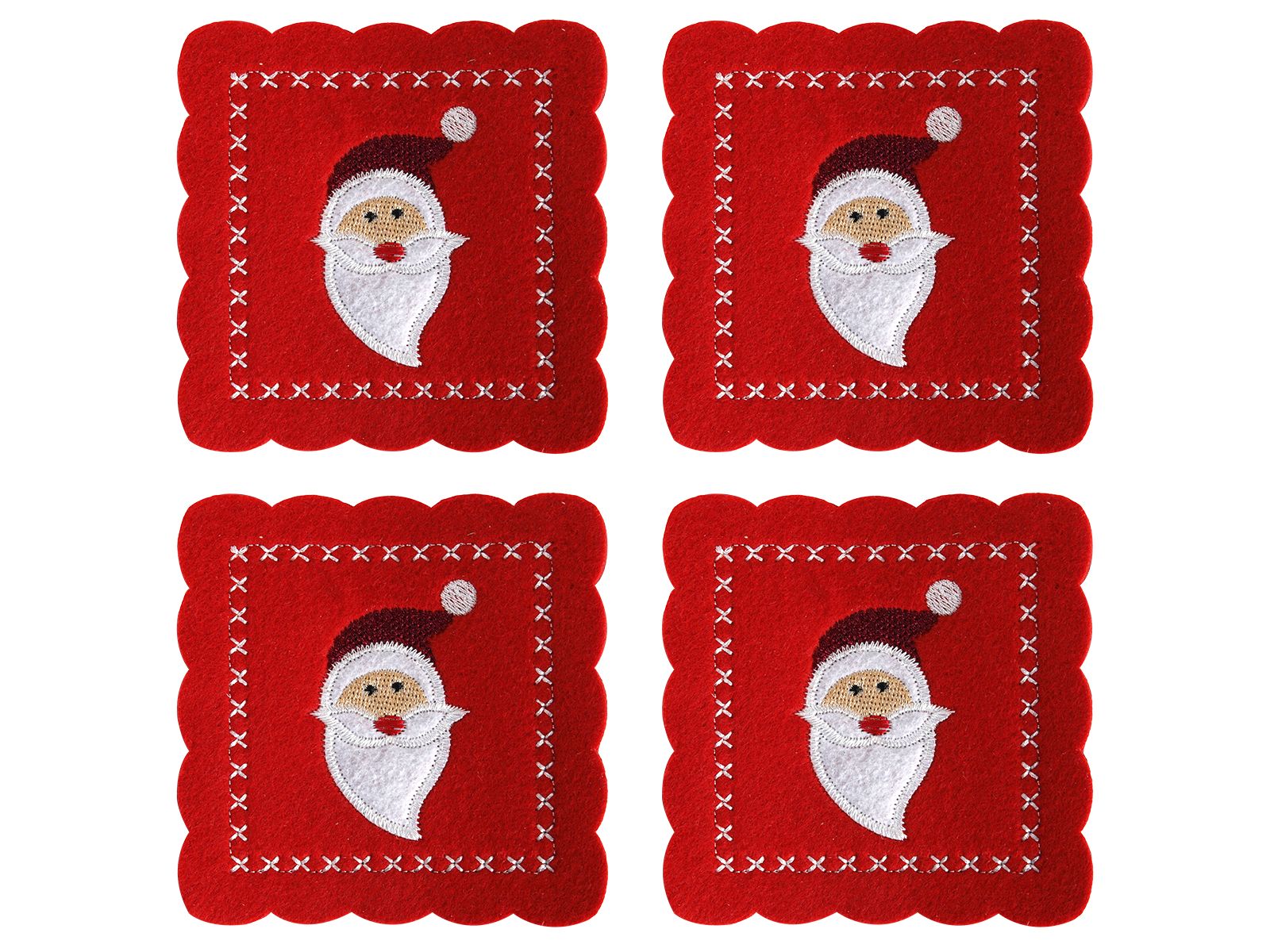 Untersetzer-Set HOLLY JOLLY