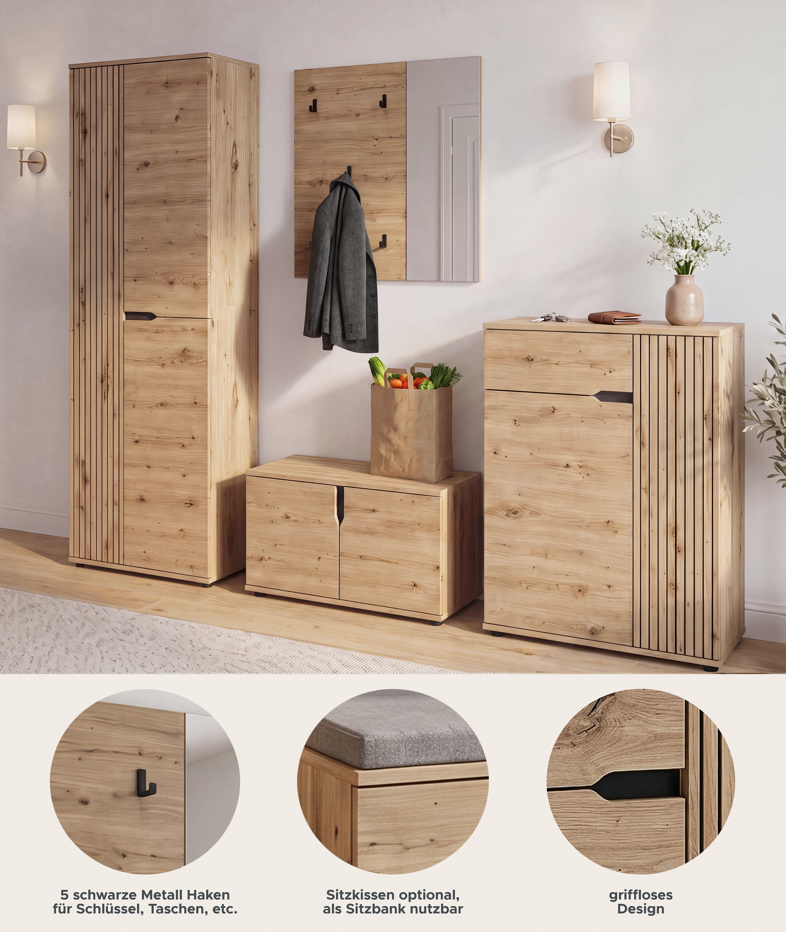Garderobenset KENO