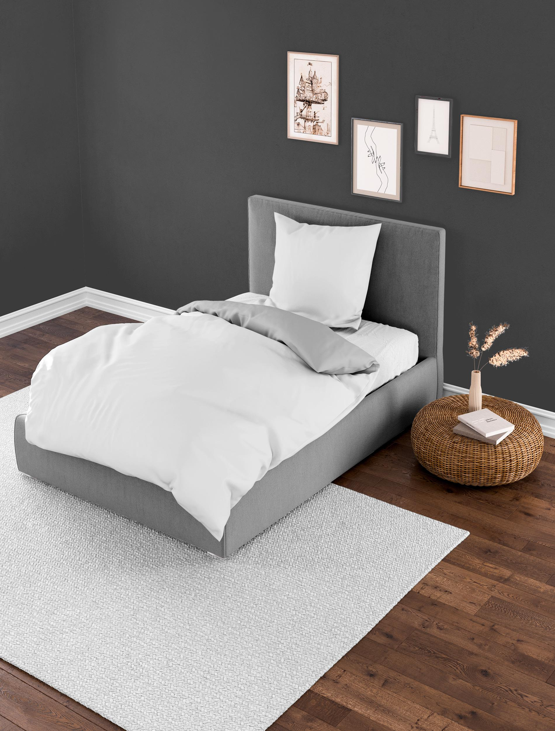 Bettwäsche Renforcé white