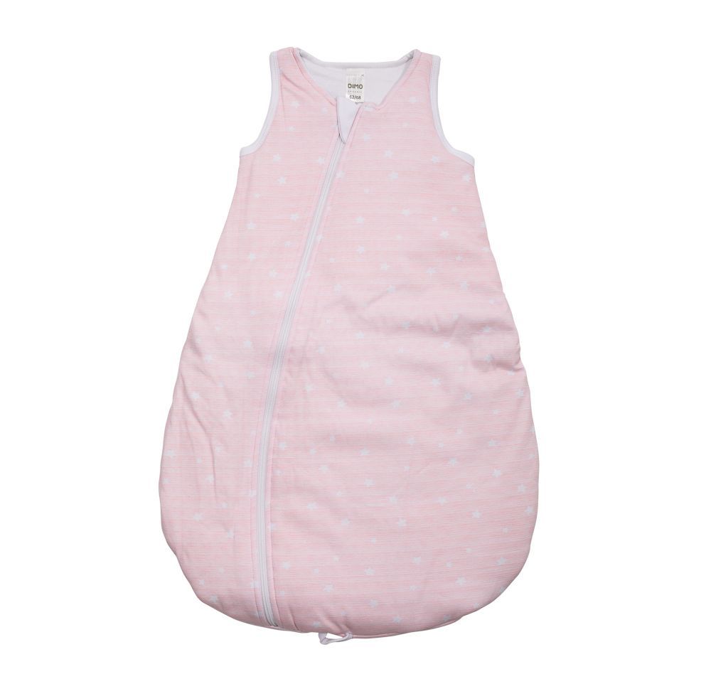 Schlafsack STERNE -rosa-
