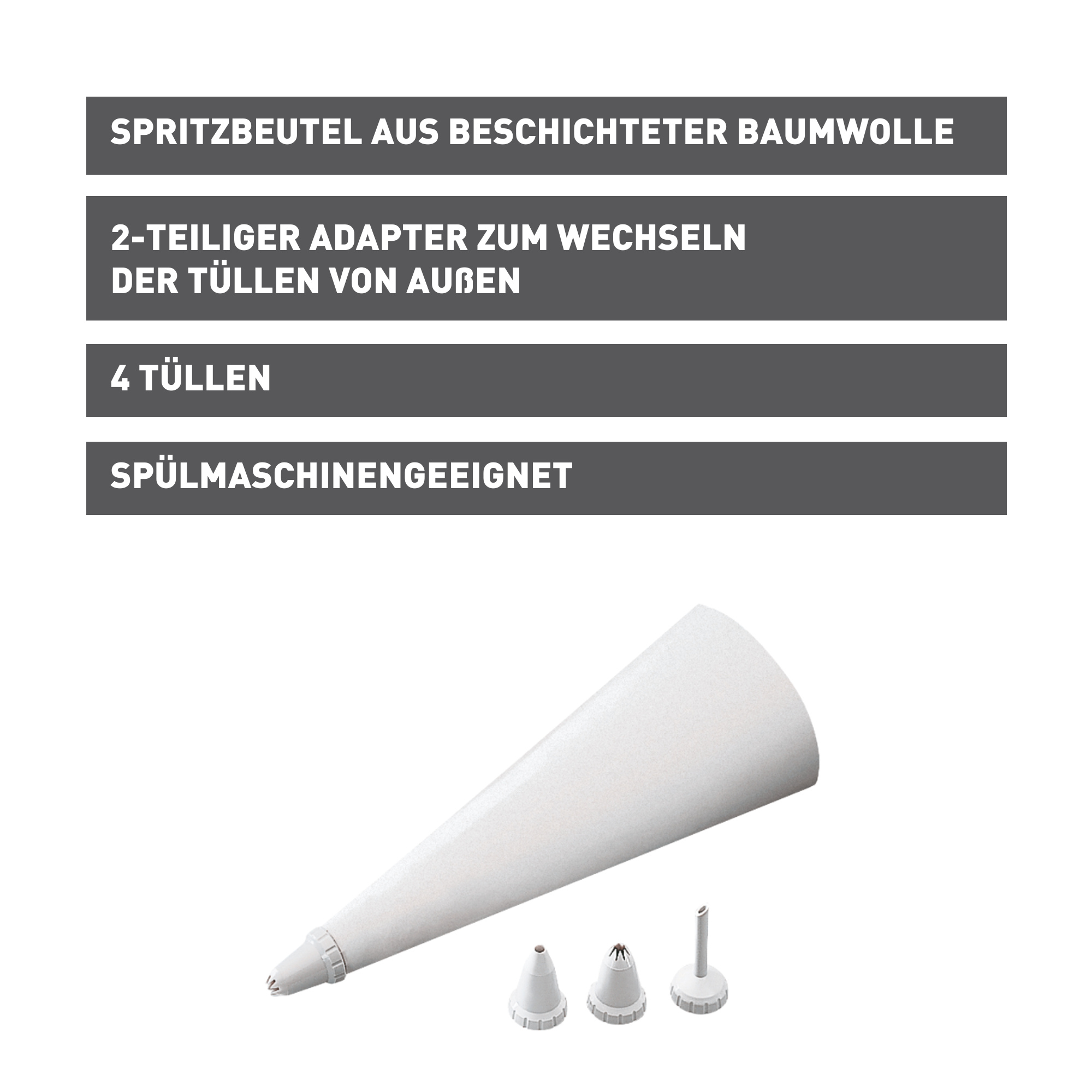 Spritzbeutel-Set KAISER