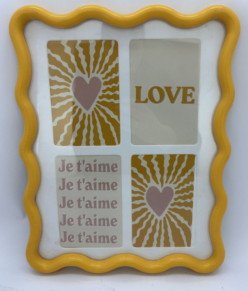 Bilderrahmen COLORI in mehrfarbig aus Kunststoff