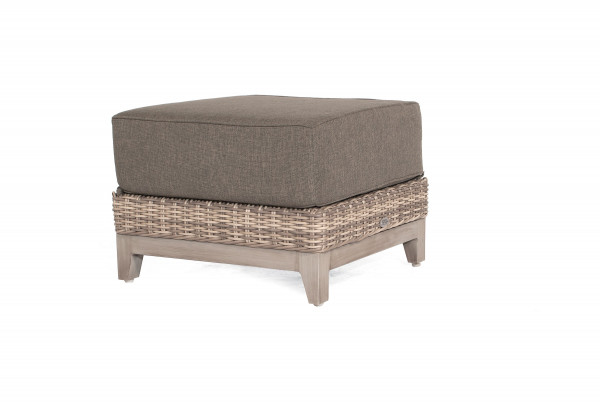 Loungehocker THOR in braun aus Kunststoff