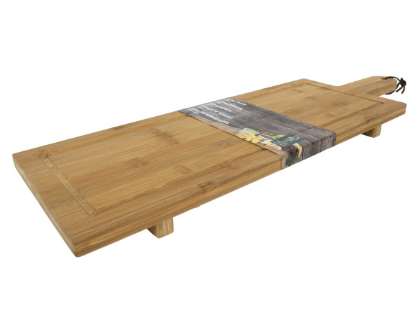 Servierbrett MALMÖ in natur aus Bambus