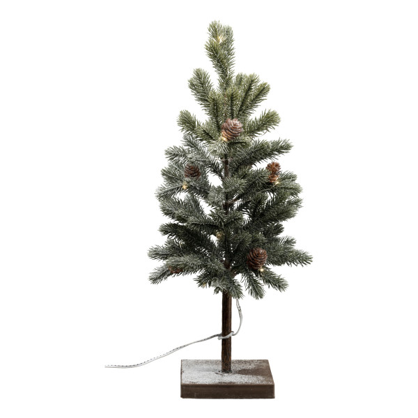 Tannenbaum LED in weiß aus Kunststoff
