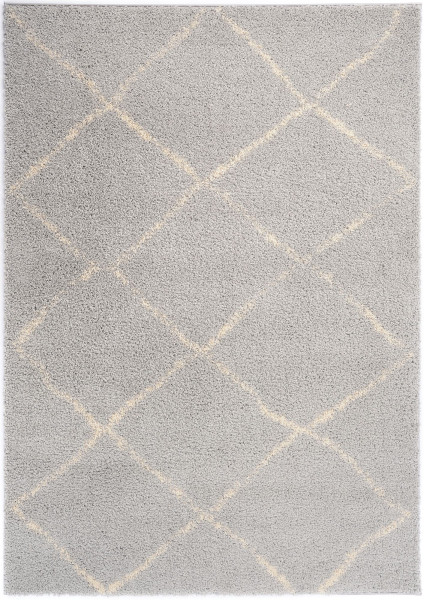 Teppich STOCKHOLM in grau aus Polypropylen