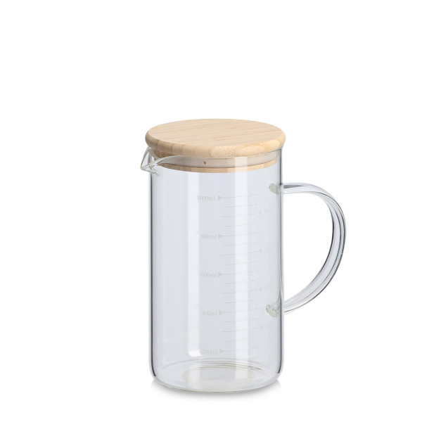 Messbecher MALTE in transparent aus Materialmix