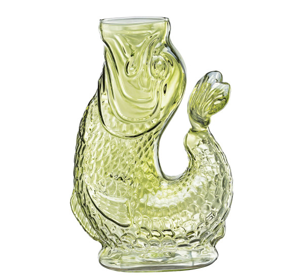 Wasserkaraffe cilio NEMO in grün aus Glas