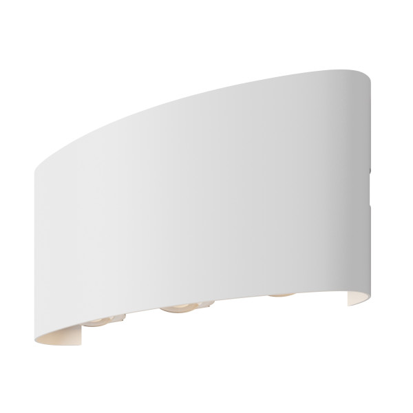 Außenleuchte STRATO in weiß aus Metall