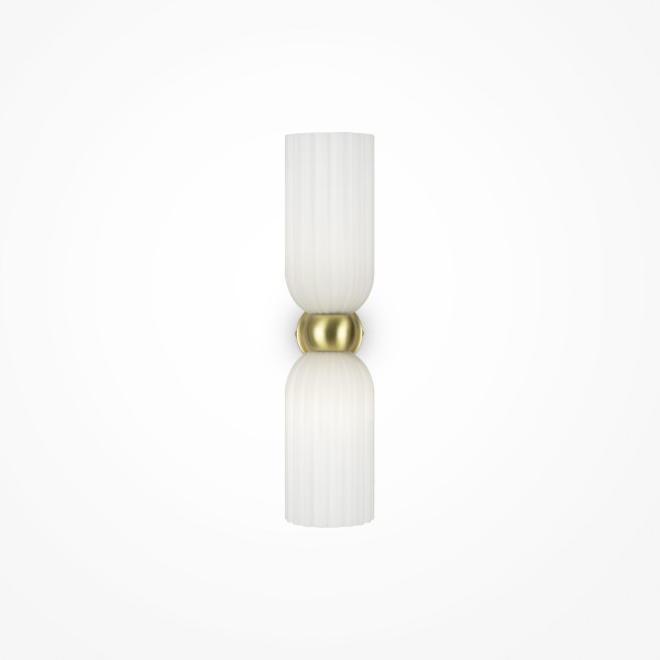 Wandleuchte ANTIC in goldfarben aus Metall