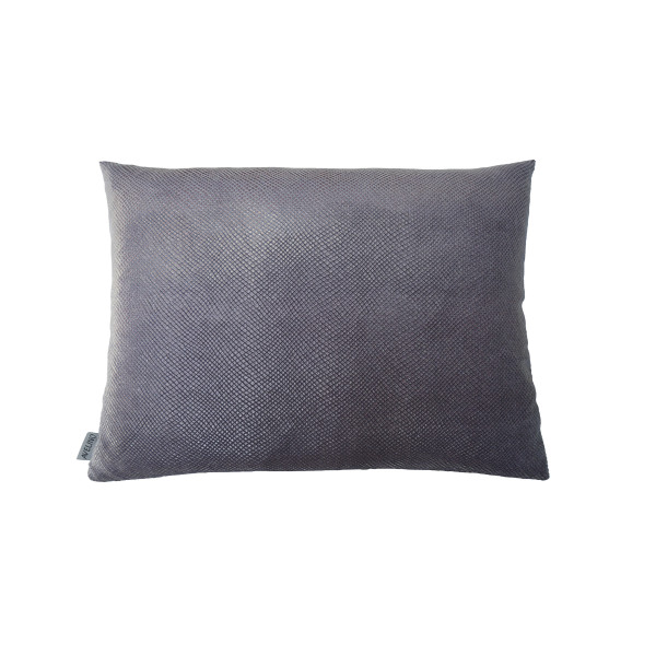 Kissen VIO in stahl aus Mischgewebe