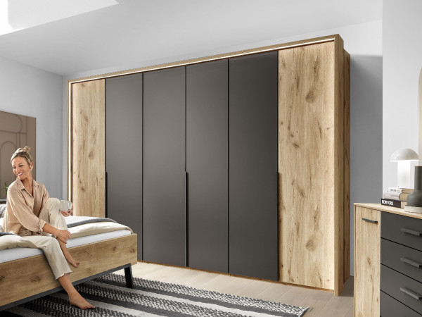 Kleiderschrank Rolf Weber WINZER in Eiche aus Dekor