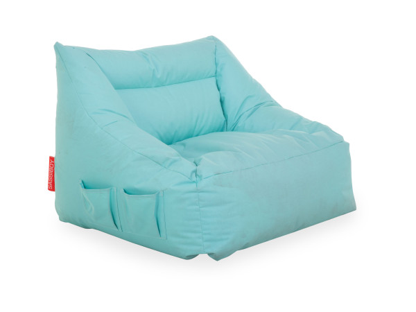Sitzsack RORIK in mint aus Stoff