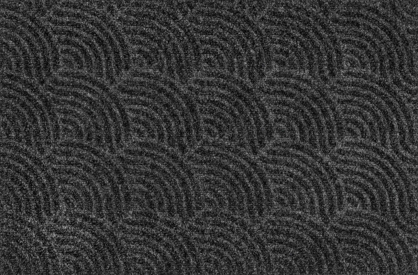 Fußmatte DUNE Waves grey in anthrazit