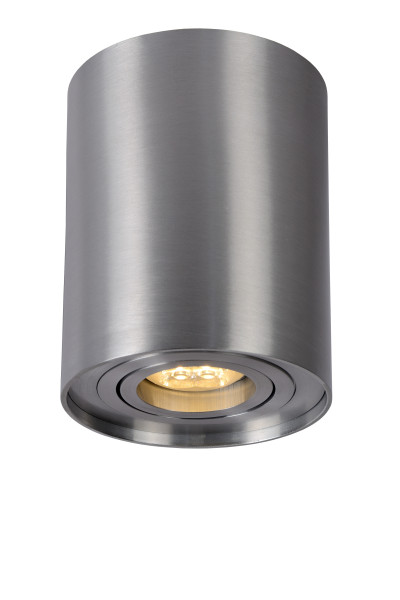 Deckenleuchte TUBE in chromfarben aus Aluminium