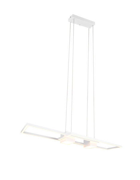 Pendelleuchte ALBANY in weiß aus Aluminium