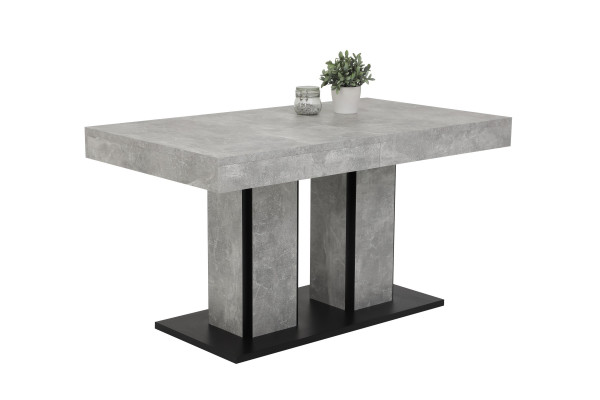Esstisch ROSE T in Beton aus Holz
