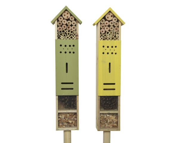 Insektenhotel NATURE in mehrfarbig aus Holz