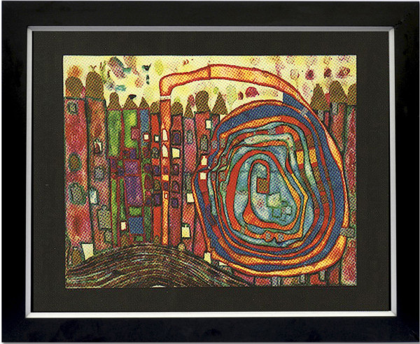 Kunstdruck HUNDERTWASSER