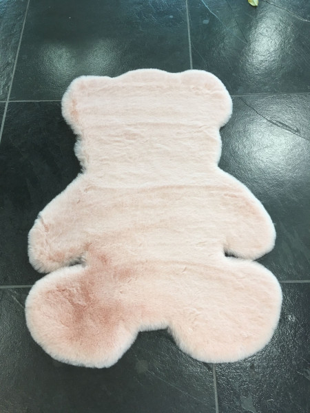 Teppich TEDDY in rose aus Polyester