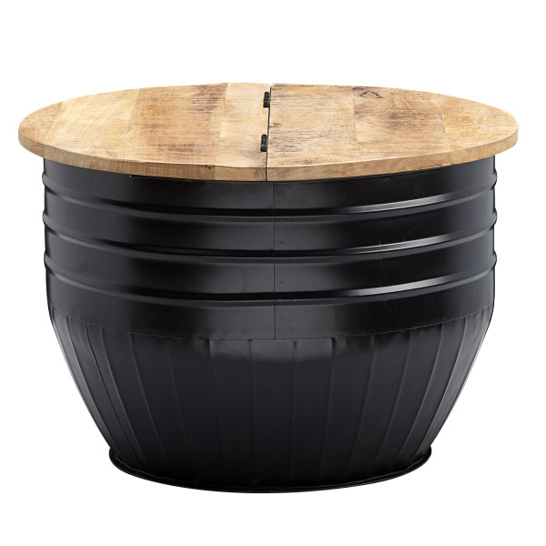 Couchtisch in schwarz aus Holz