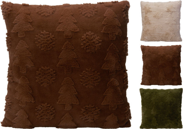 Kissen XMAS in mehrfarbig aus Polyester