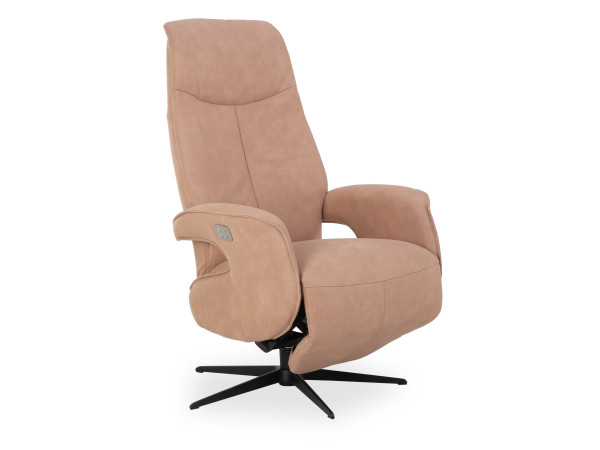 Relaxsessel HARPER KEMPSEY in Caramel aus Stoff