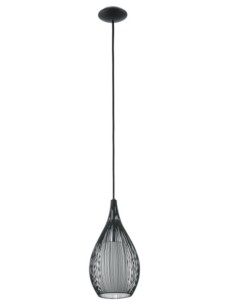 Pendelleuchte SOLIS in schwarz aus Metall