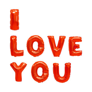 Folienballon I LOVE YOU Folienballon I LOVE YOU