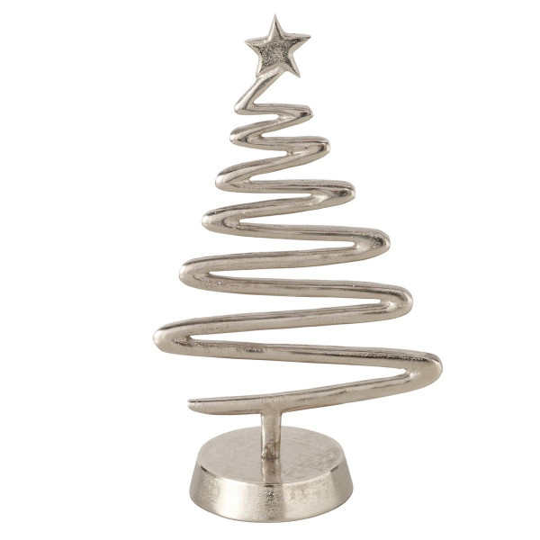 Weihnachtsbaum FIRO in silberfarben aus Aluminium