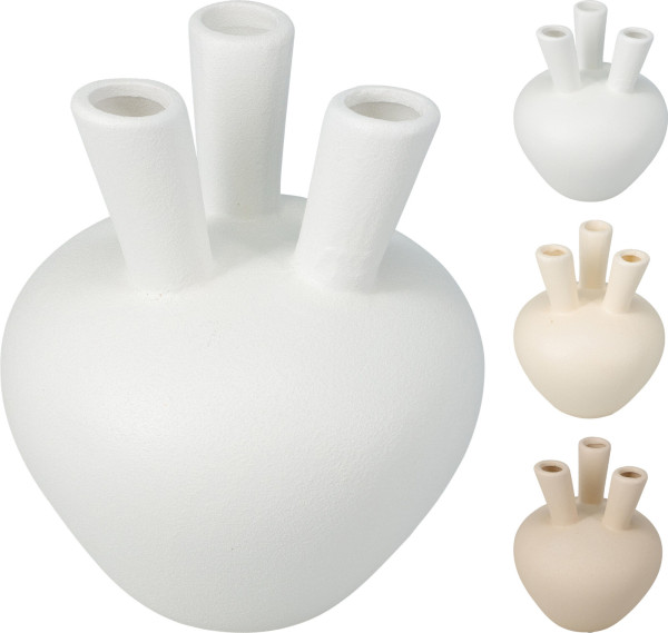 Vase in mehrfarbig aus Terracotta