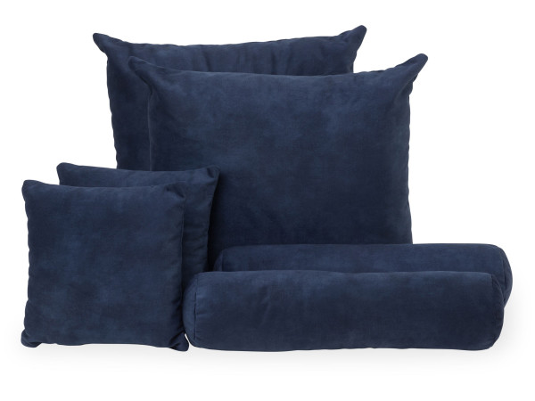 Kissen-Set SOLIN / CELESTE in blau aus Stoff