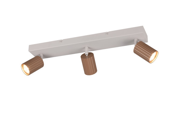 Strahler SOKA in coffee aus Metall