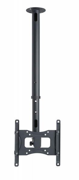 TV-Deckenhalterung B-DX 200 in schwarz aus Stahl